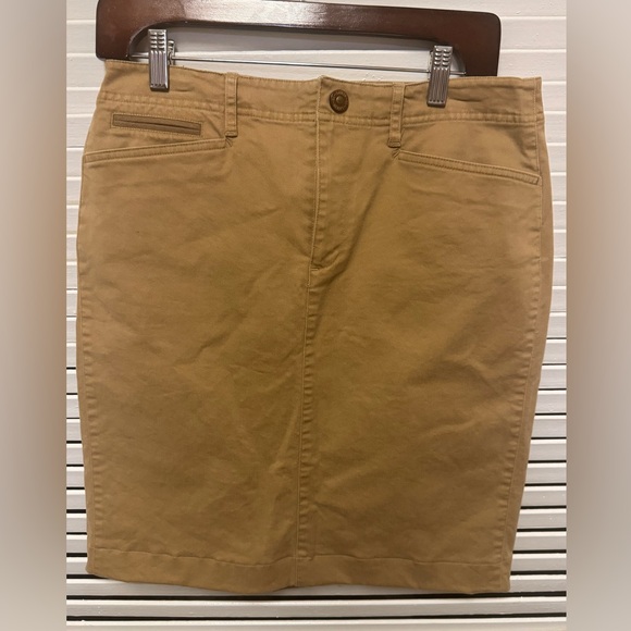 Lauren Ralph Lauren khaki skirt size 6 - Picture 1 of 4